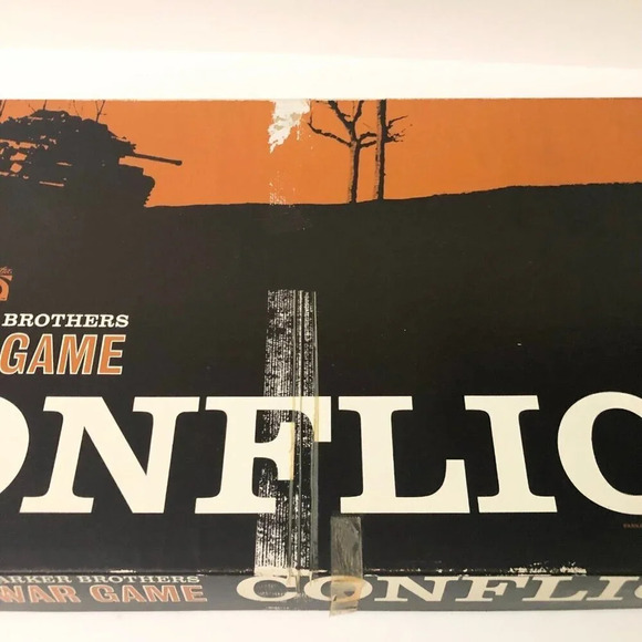 Vintage Parker Brothers Conflict War  Board Game Complete Parker Bros - Picture 2 of 16